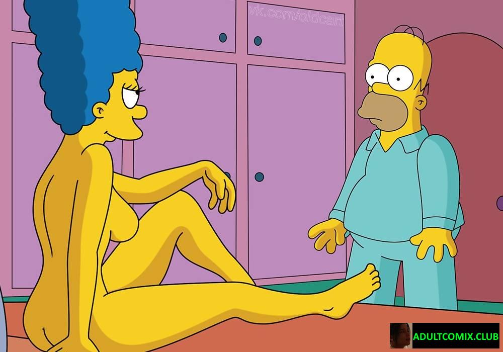 Мардж Симпсон порно картинки часть 1